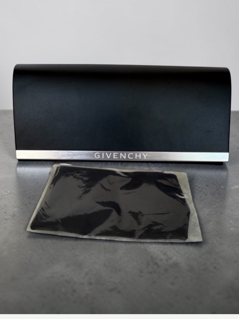 New! GIVENCHY Sunglass Case Cloth Included